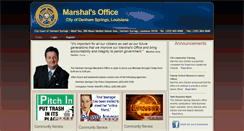 Desktop Screenshot of dsmarshal.org